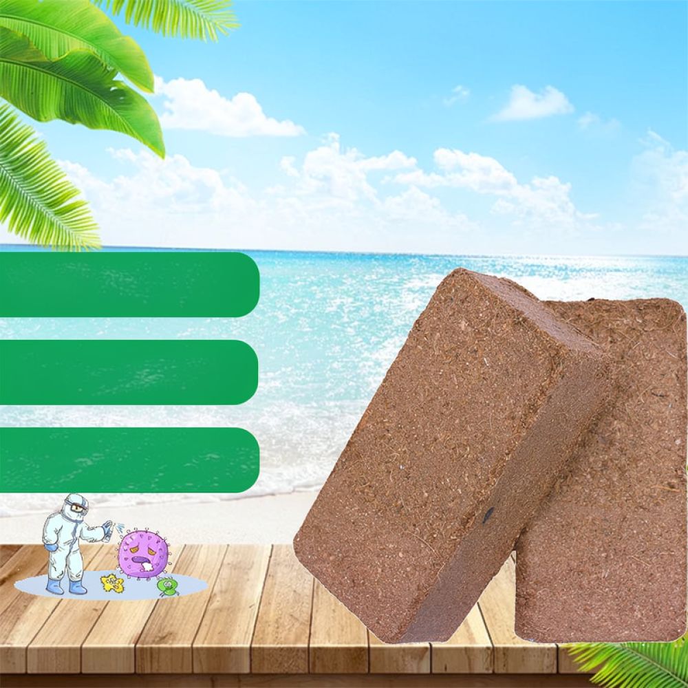 Substrate Coconut Fiber - Substrat de terre de coco déshydraté