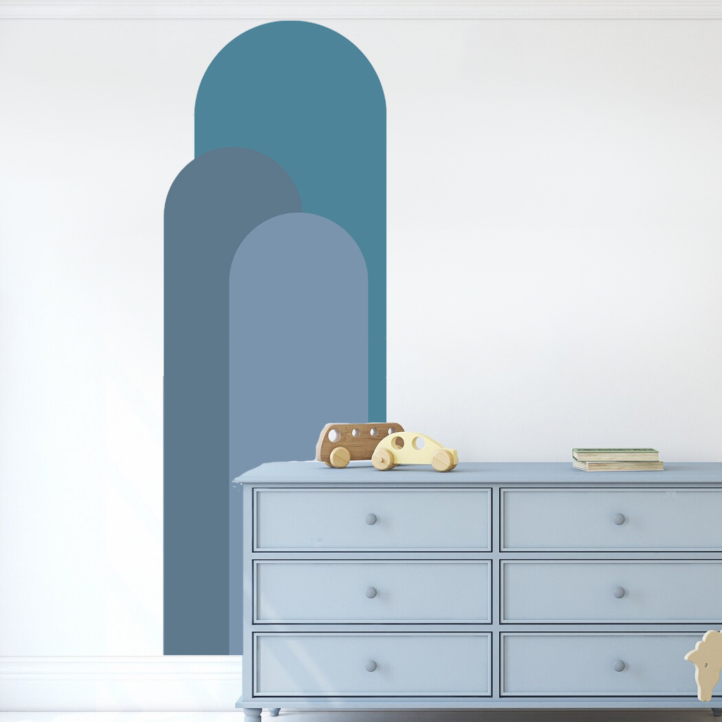 Autocollants muraux arc bohème - Pvc Panel Background avis et prix